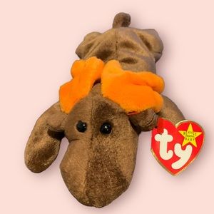 1993 TY Beanie Baby Chocolate the Moose Rare And Retired Collectors Edition